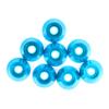 Aluminum Alloy Cup Head Screw Gasket Set Precision CNC Machined M4 Washers for 1/10 Scale RC Model Cars Blue or Imitation Titanium 8 Pieces (Blue) view 4