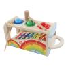 CFTGIW Hammering Pounding Xylophone Toy Educational Wooden Xylophone Ball Toys for Kids Boys Girls Toy Two a One Makes Only Multifunctional Hammering Not Also view 4
