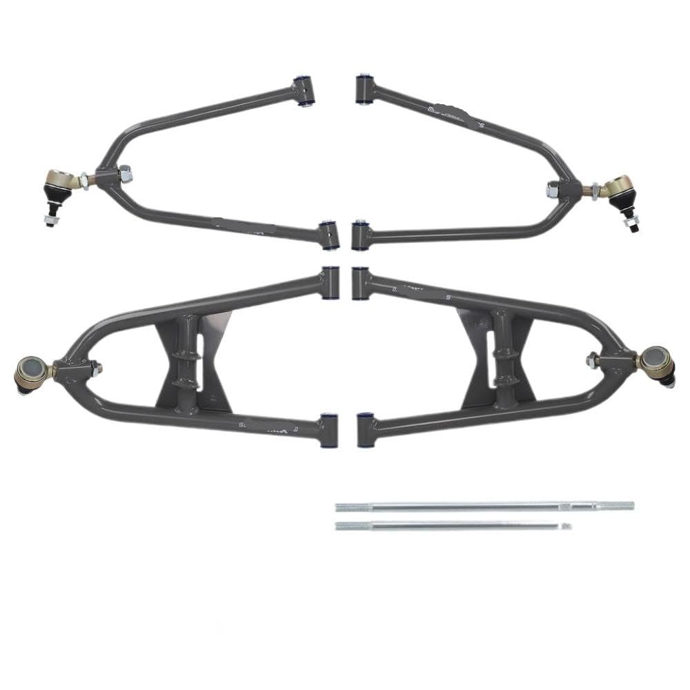 Adjustable Upper And Lower A Arm Set 2 0 Compatible With 400EX Trx400 400ex