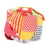 CFTGIW Multifunctional Cloth Cubic Learning Toy with Zipper Button Buckle Shoelace The Can of Easily Untied and Development Promote The Through Hands Practice Baby ToyCloth (Colorful) view 1
