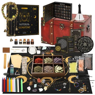 Gereat 200PCS Witchcraft Supplies