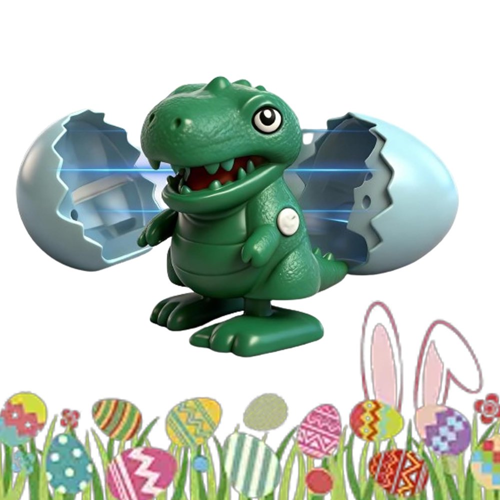 Boom Eggs,Wind-Up Surprise Eggs,Easters Latest Gift Reusable Clockwork Dino Fun Dinosaurs Toys for Boys Girls Christmas Birthday Easter