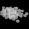 100Pcs 32mm Clear Coin Capsules, Plastic Coin Holder Storage Container for Collection & Organizing view 2