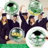 12 Pcs Graduation Beach Balls 16 Inch Class of 2026 Inflatable Green Glitter Beach Ball Large Congrats Grad PVC Confetti Pool Balls for 2026 Graduation Party Decor Summer Swimming Pool Party Supplies view 4