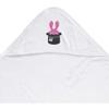 Azeeda 'Rabbit Peeking Magician Hat' Baby Hooded Towel (HT00040747) view 1