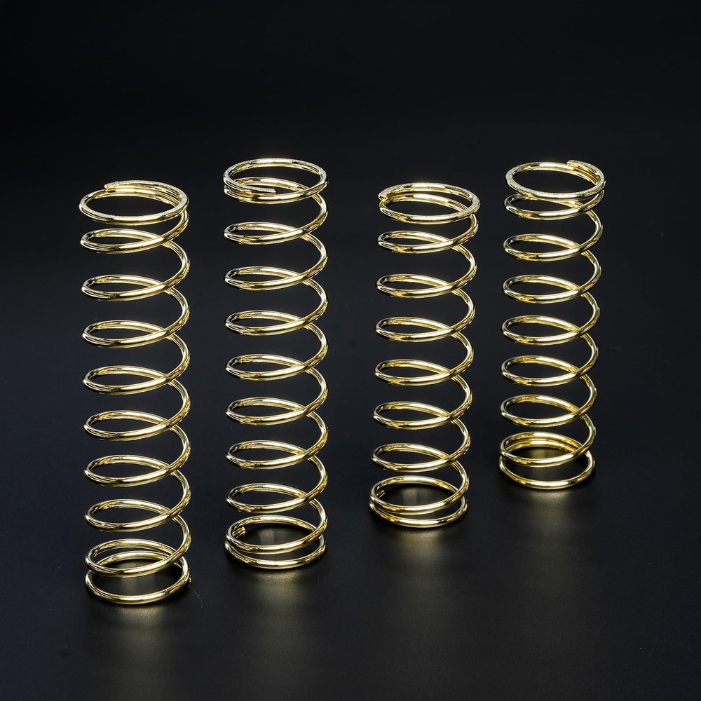 4PCS Bearing Steel Shock Spring Upgrade for Arrma,Wire Diameter F80mm/R95mm