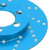 CFTGIW 4pcs RC Brake Disc Aluminum Alloy Brake Caliper for 2 2 Inch Wheel 1 10 RC Crawler CarBlue and The Rust Appearance Style Material High Made of is Alloy Resistant DiscRC (Blue) view 3