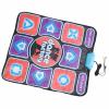 CFTGIW Single Dance Mat Improve Coordination Prevent Slip Electronic Dancing Interactive Pad for TV Connection Day You Hour Burn Which do All Calories Burning Set to One Dance Mat for view 2