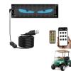 AMQYDT Devil Eyes Light for Car & Truck Windshield, Devil Eyes Light for Cars, with APP Remote Control, Animated Car Decor, DIY Edit Text, Patterns, Animations, Bendable Ojos Led para Carro view 1