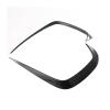 2PC Front Fog Light Trim Cover Frame Fog Lamp Eyebrow Spoiler Wind Knife ABS Self-Adhesive Compatible with BYD Atto3 Yuan Plus Accessories(Black) view 3