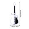 SPYMINNPOO Kids Electric Guitar, Foldable Guitar Toy with Lights Stringless Musical Instrument with 7 Sounds for Boys Girls (White) view 3