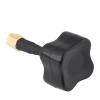 5.8G LHCP FPV Antenna High Gain 2dBi Mushroom Clover Circular Polarized Drone Antenna for Quadcopter RC Drones SMA RP SMA Connector Red Black Orange Green (Black) view 2