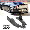 48cm Universal Compatible with Chrysler 300 300C SRT8 Rear Bumper Protector Canards Splitter Side Skirt Guard Body Kits Car Accessories(Glossy Black) view 2