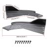 48cm Universal Compatible with Chrysler 300 300C SRT8 Rear Bumper Protector Canards Splitter Side Skirt Guard Body Kits Car Accessories(Glossy Black) view 3