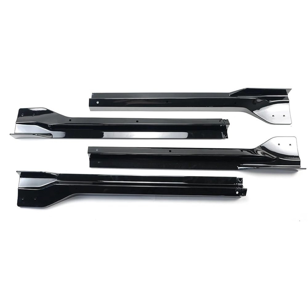 Compatible for Jeep Grand Cherokee SRT/SRT8/Wk2 2012-2021 Car Side Skirt Extension Splitter Lip Spoiler Diffuser Accessories(Gloss Black)