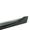 4 PCS Car Side Skirt Extension Compatible with Tesla Model Y 2020-2024 Body Kit Splitter Spoiler Glossy Black Carbon Fiber Style Accessories(Gloss Black Style) view 3