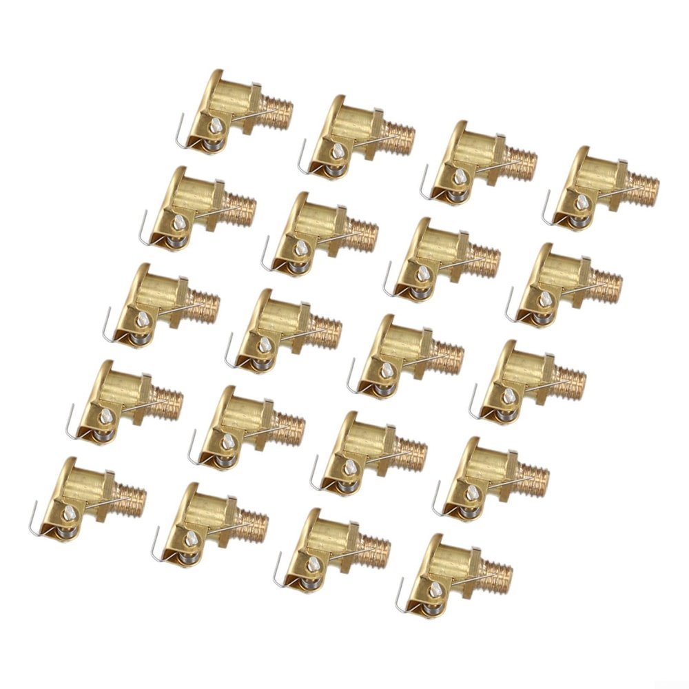 20pcs M6x1mm Brass Grease Cup Oiler Spring Flip Suitable For Hit Miss Engines With Metric Male Thread