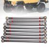 RiToEasysports Aluminum Link Rod Set, Upgraded Metal 4 Link Suspension for 1/10 RC Cars, 12.3 Inch Wheelbase Aluminum Parts for Off-Road RC Enthusiasts and Crawlers view 4