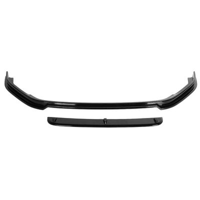ACOGEDO Glossy Double Lip Front Spoiler Splitter for MK7.5 R 20172020 ABS Front Lip with Enhanced Downforce and Aggressive Stance