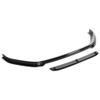 ACOGEDO Glossy Double Lip Front Spoiler Splitter for MK7.5 R 20172020  ABS Front Lip with Enhanced Downforce and Aggressive Stance view 4
