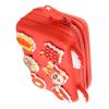FILFEEL Kids Camera Messenger Bag with DIY Cartoon Decor, Comfortable Design, Shock Absorbing Bag for (Red) view 1