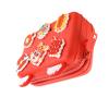 FILFEEL Kids Camera Messenger Bag with DIY Cartoon Decor, Comfortable Design, Shock Absorbing Bag for (Red) view 2