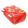 FILFEEL Kids Camera Messenger Bag with DIY Cartoon Decor, Comfortable Design, Shock Absorbing Bag for (Red) view 3