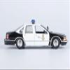 Motormax 1993 Caprice Police Car LAPD (Los Angeles Police Department) Black and White Law Enforcement and Public Service Series 1/24 Diecast Model Car 76635 view 3