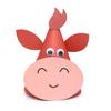 ARTIBETTER 5pcs DIY Birthday Hats Animal Shaped Hat Decorations for Boys and Party Supplies Random Styles view 4