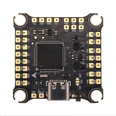 F7230 V2 Flight Control 2S-6S Lipo with Built-in Current Sensor, Four Programmable LED Illusion Lights for FPV Freestyle Flight
