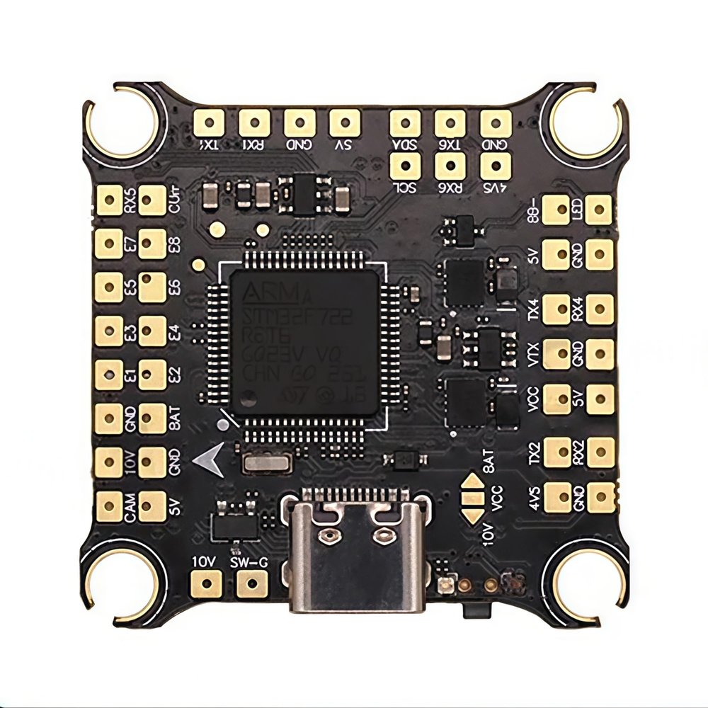 F7230 V2 Flight Control 2S-6S Lipo with Built-in Current Sensor, Four Programmable LED Illusion Lights for FPV Freestyle Flight