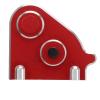 FILFEEL HighSpeed CNC Metal Transmission for RC Car /86S/86KS/86K/G500  Aluminum Alloy with Steel Gears (Red) view 1