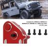 FILFEEL HighSpeed CNC Metal Transmission for RC Car /86S/86KS/86K/G500  Aluminum Alloy with Steel Gears (Red) view 2