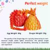 3D Printed Dragon Egg, 15Inch Crystal Dragon with Egg,Surprise Egg,Articulated Fidget Toys for Executive Home Office Decor, Gifts (RED) view 3