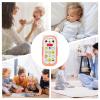Kids Toy Phone | Mobile Phone Symbolic Play with Lights and Sounds - Realistic Imitation,For Home Car Travel Classroom Playroom Boys Girls Kindergarten Preesco view 4