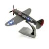 1/72 Scale Diecast Military Model Attack Plane Model P-47 Thunderbolt Fighter Jet Model Plane for Collection Home Office view 4
