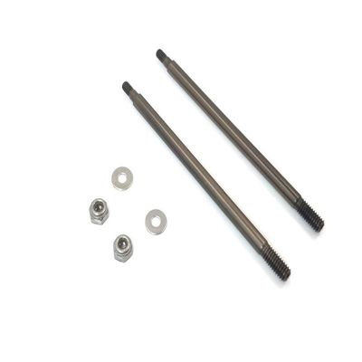 TO-261-MP9 DLC Coated Rear Shock Shaft 63mm(for Kyosho MP9 TKI3/TKI4 /MP9E /MP9E EVO/MP10) 2pcs. Rc Part