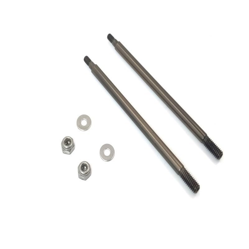 TO-261-MP9 DLC Coated Rear Shock Shaft 63mm(for Kyosho MP9 TKI3/TKI4 /MP9E /MP9E EVO/MP10) 2pcs. Rc Part