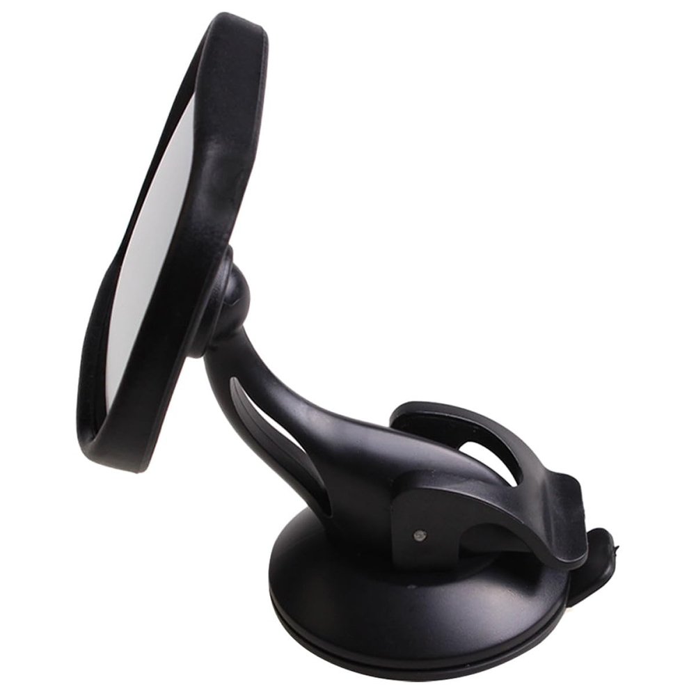 Abaodam Backseat Mirror with Suction Cup, Shatterproof Car Rearview Mirror for Wide Interior Viewing, Safety Accessory for Travel and Driving