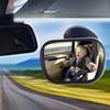 Abaodam Backseat Mirror with Suction Cup, Shatterproof Car Rearview Mirror for Wide Interior Viewing, Safety Accessory for Travel and Driving view 3