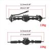 2 Pcs Front and Rear Differential Axle 90046 90047 Compatible with II 1 10 RC Crawler Car Upgrade Parts Accessories view 3