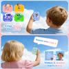 Trigowalt Video Walkie Talkies for Kids: 2 Pack Rechargeable - Green+Blue view 2