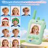 Trigowalt Video Walkie Talkies for Kids: 2 Pack Rechargeable - Green+Blue view 4