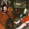 Abaodam Observation Mirror for Car Backseat Zebra Rearview Mirror with Wide View for Car Seat Use view 3