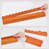 Tortoise Shell Rack Pusher Set 20 Inch Extended Length Acrylic Mahjong Rack with Detachable Magnetic Pushers Glossy Finish (#B) view 2