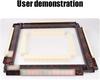 Tortoise Shell Rack Pusher Set 20 Inch Extended Length Acrylic Mahjong Rack with Detachable Magnetic Pushers Glossy Finish (#B) view 3