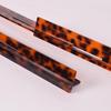 Tortoise Shell Rack Pusher Set 20 Inch Extended Length Acrylic Mahjong Rack with Detachable Magnetic Pushers Glossy Finish (#B) view 4