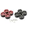 For Traxxas For TRX-4 For Axial For SCX10 III AXI03007 For Tamiya CC01 D90 For Rock 1/10 Metal Alloy Beadlock 1.9" Wheel Rim RC Crawler Rc Models Accessories(Red) view 2