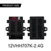 UrbanHui 2.4G Transmitter And Receiver Set For Children's Electric Cars, HH707K Compatible With Various Models(HH707K 12V Receiver) view 2