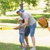 BELOWSYALER Soft Sponge Baseball Bat, Baseball Bat Stick with Baseball, Foam Baseball Bat Baseball Bat Rounder Set view 2